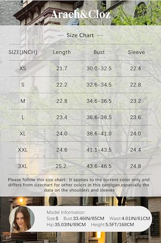 Image of Arach&Cloz Women's Soft Cropped Cardigan Casual Lightweight Shrug Sweater Tops