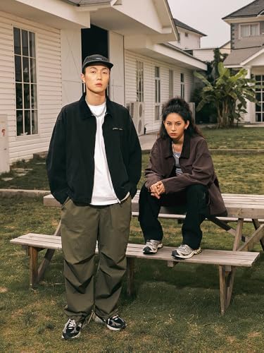 American Workwear Jacket for Men and Women, Autumn Vintage Corduroy Jacket3