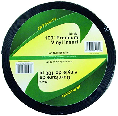 JR Products 10111 Premium Vinyl Insert - Black, 1
