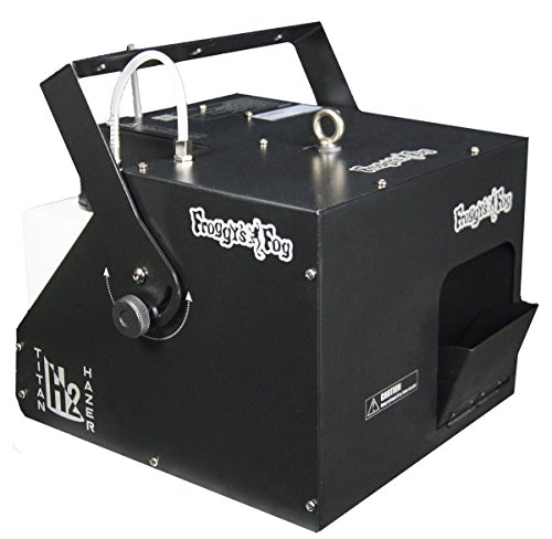 Froggys Fog - Titan Hazer H2-1200 Watt Water-Based Haze Machine - For Use By DJs, Venues, Theatrical Productions