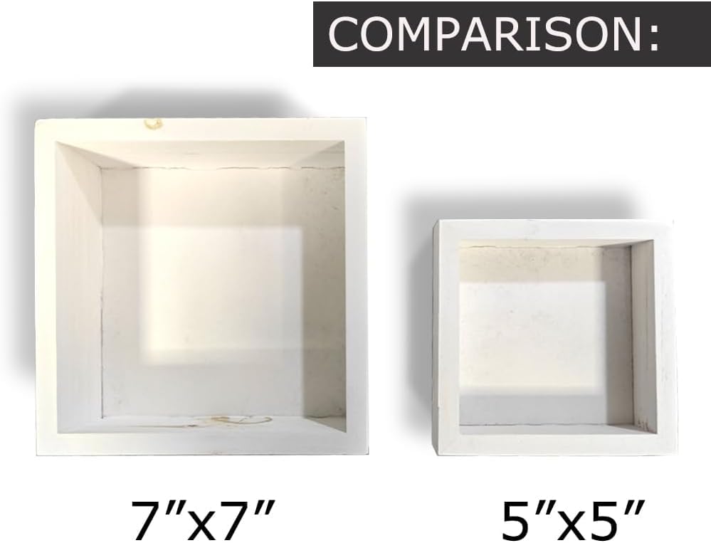 Wood Sign Labor Day Sign Wooden Sign Classic Box Sign Wood Wall Plaque Decor Rustic Farmhouse Block Sign Desktop Bathroom House Table Decoration For Home 5X5Inch - Image 3