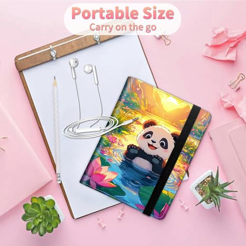 Image of Wedding Albums 4x6 120 Pockets Photos with Strong Elastic Band, Small Mini Albums Sheet Protector Folder for Photos, Album for Family Anniversary Women Men Baby Vacation Gift, Lotus Panda
