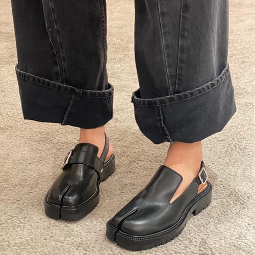 Women’s Retro Split Toe Sandals with Slingback Straps - Thick Sole, Non-Slip & Breathable for All Seasons - Stylish Casual Footwear for Beach & Daily Wear4