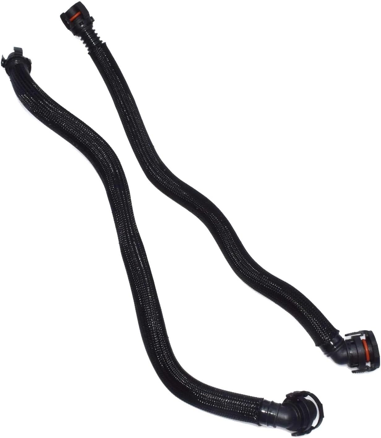 Compatible With 550i 650i 750Li For Alpina B7L X5 X6 Car Crankcase Vent Hose Pipe Auto Kits 11157575640 11157575641 11157646086 11157646087 Crankcase Vent Tube(Kit 003)