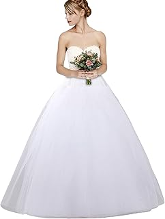 Hoopless Petticoats Crinoline A-line Slips Underskirt for Bridal Gown Fl...