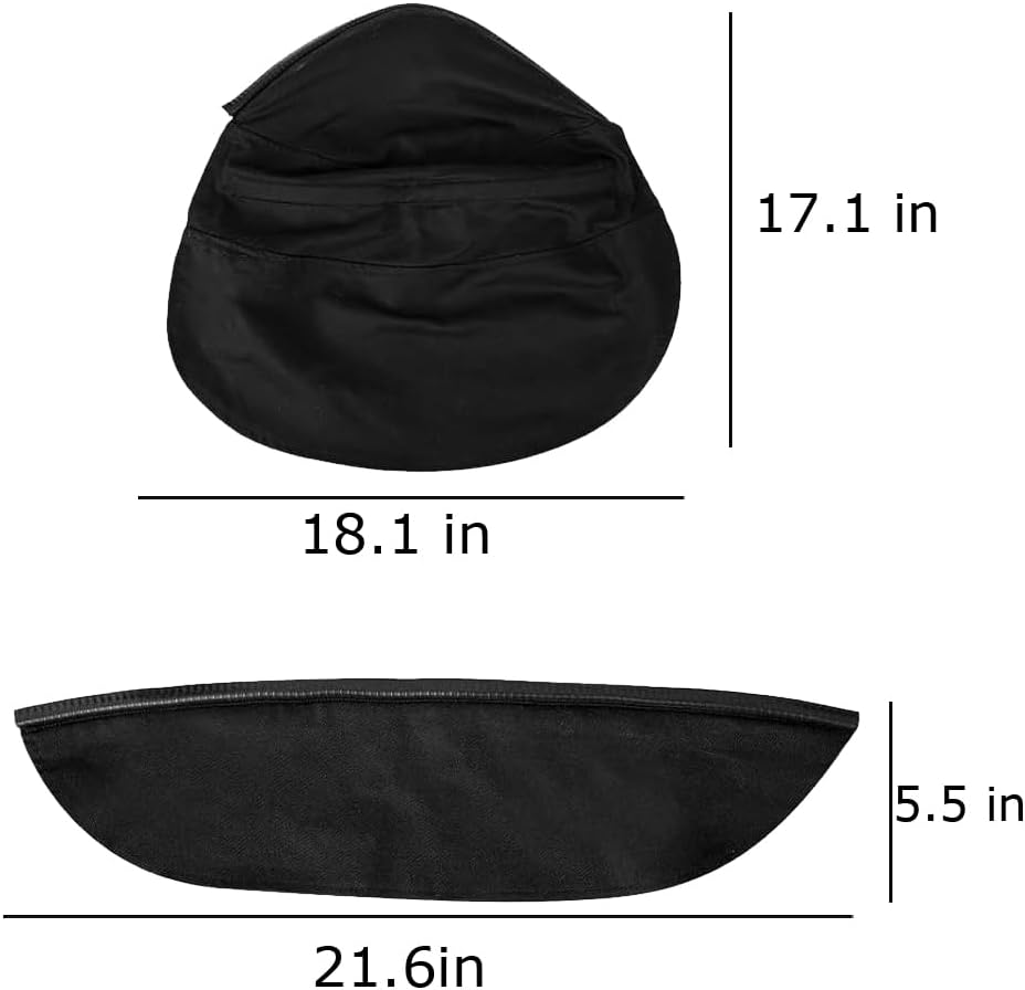 2 pcs welded helmet cover and helmet bib set, flame retardant cotton cover with crimp seal, anti-backlight interference, suitable for most welding helmets