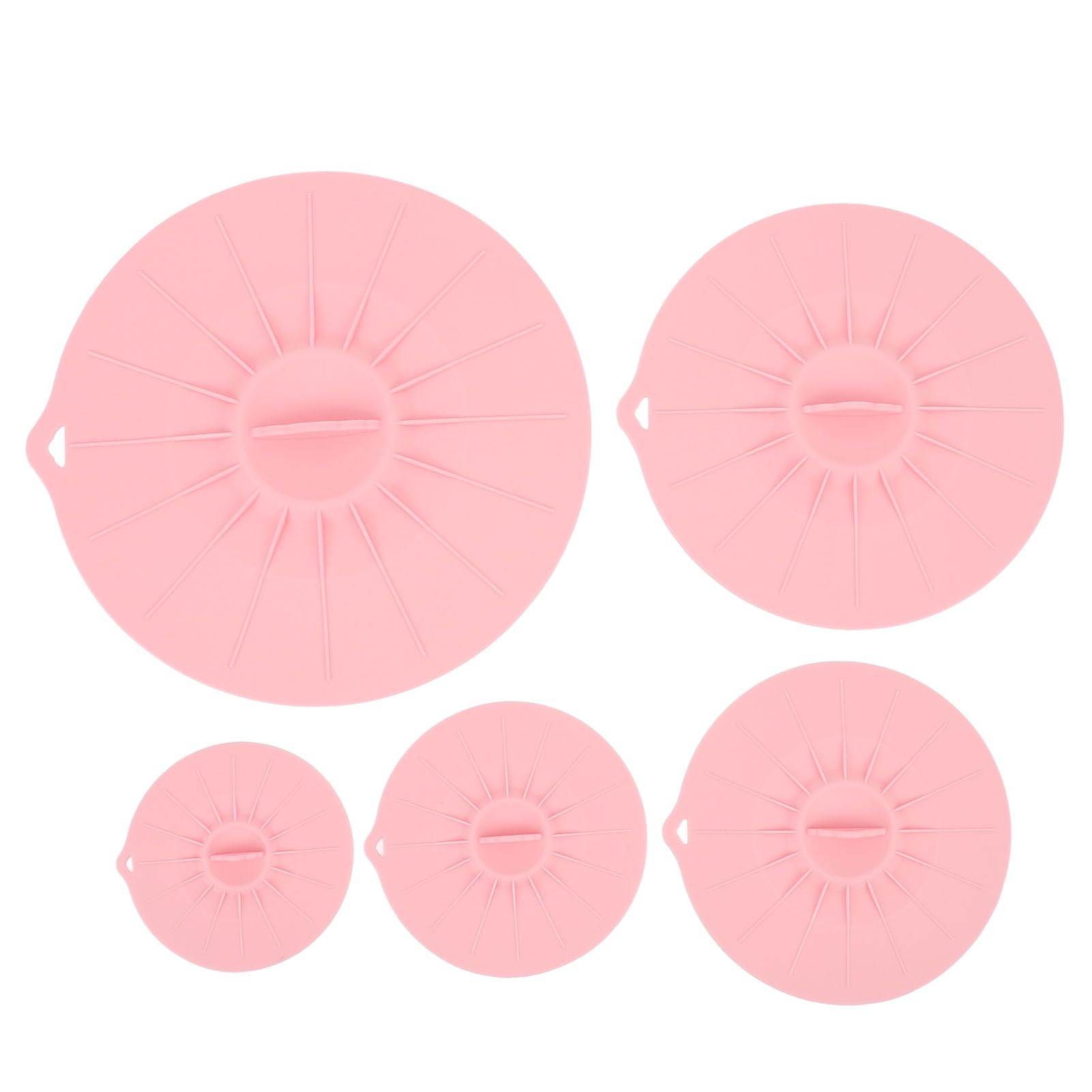 6 Pezzi Coperchi in Silicone Estensibile,9.5 c Coperchi in Silicone