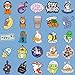 SINCCO 20/40/50 PCS Cute Enamel Pins Bulk, Funny Backpack Pins Aesthetic Lapel Badge Pins Set Assorted Enamel Brooch Pins for Backpacks, Hats, Bags, Landyards