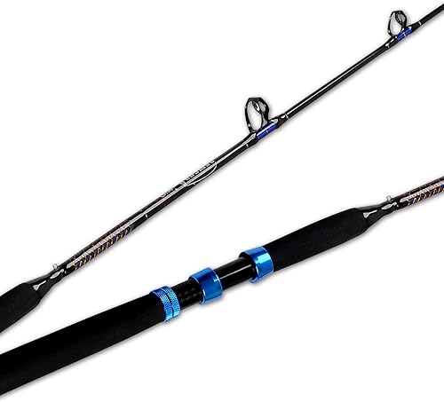 Fiblink Caña de pescar de grafito para agua salada, 1 pieza (6 pies, 30-50 libras50-80 libras) disponible en Yaxa Colombia