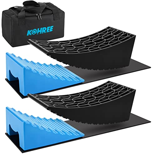 Kohree HY1650-HM-FBA Camper Leveler, Up To 35,000 Lbs, Upgrade 2 Packs Sturdy Rv Curved Levelers thumb #1