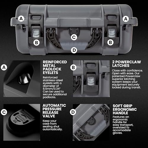 NANUK 920 Pro Photo Kit Estuche Duro para Cámara Resistente al Agua miniatura 4