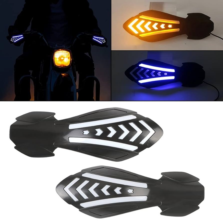 Amazon.co.jp: ナックルガード・ハンドガード LED流れる