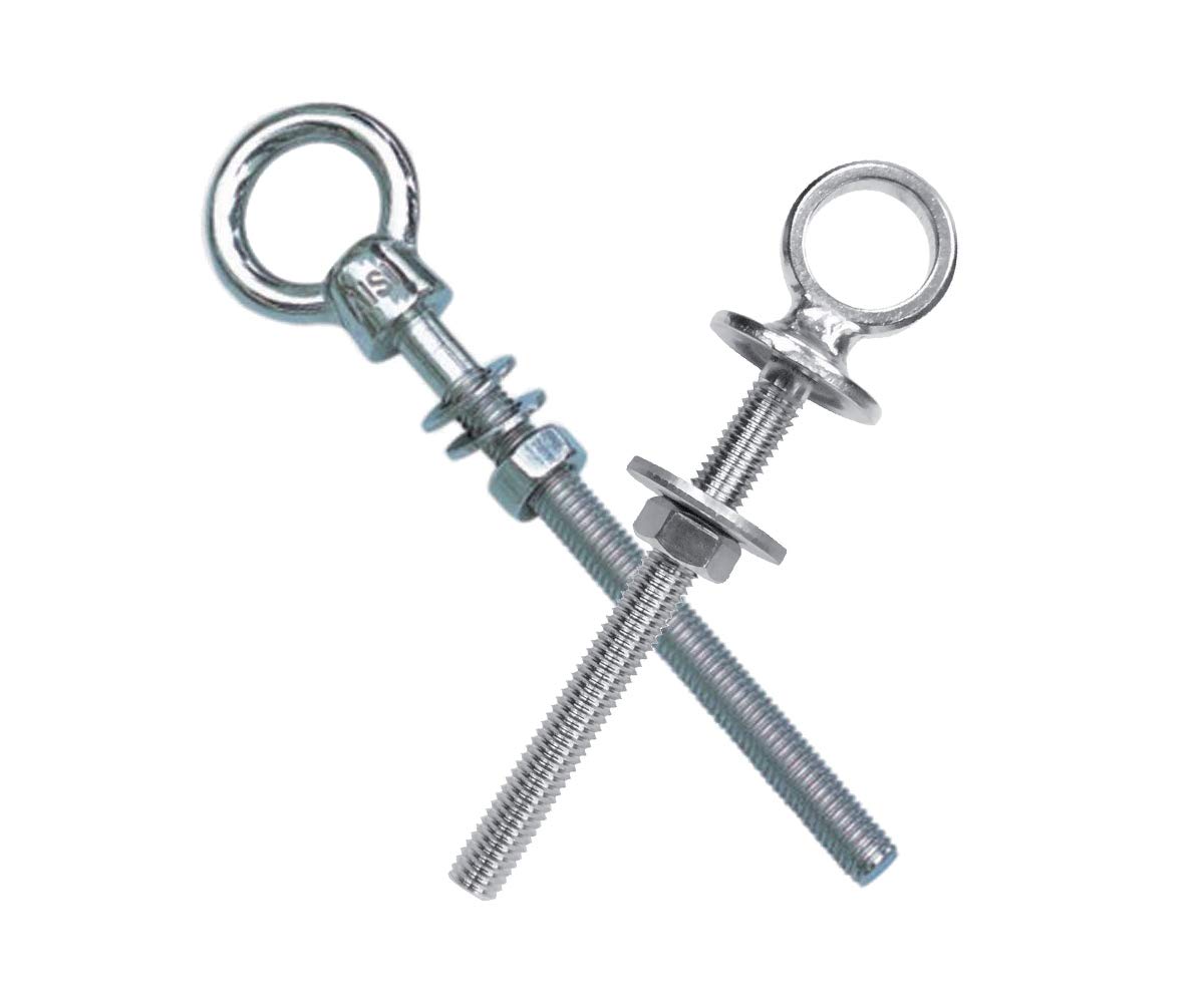 Eye bolt with metric thread, eye bolt with metric thread, eye bolt (M10 x 100, eye bolt with