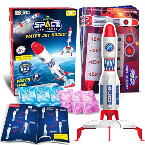 DIY Water Rocket Launcher Kit - STEM Outdoor Science Kit for Back...
