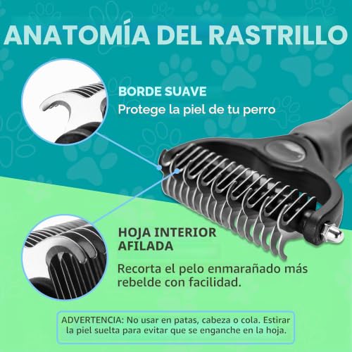 Cepillo de aseo Maxpower Planet para mantener tu sofá libre de pelos de mascotas 6