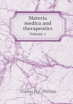 Paperback Materia medica and therapeutics Volume 1 Book