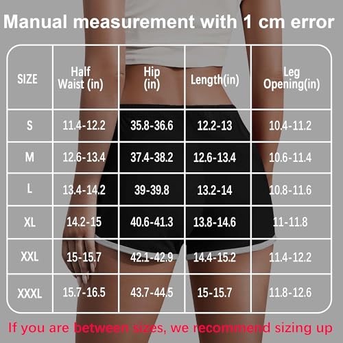 Image of URATOT 5 Pack Women's Cotton Yoga Dance Short Pants Sport Shorts Summer Athletic Cycling Hiking Sports Shorts