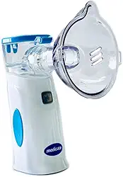 Medicate Inalador Portátil Mesh Colors Com Bateria Recarregável Azul Escuro