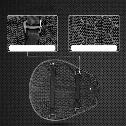 Funda de asiento de aire para Suzuki GSR750, cojín cómodo transpirable 7