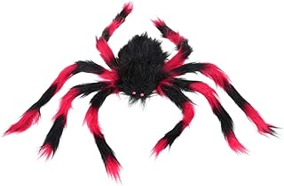 ABOOFAN Decoração De Halloween De Pelúcia Mini Pelúcia Aranha Peluda Aranhas Gigantes Aranha Peluda Gigante Brinquedo De Pelúcia Casa Assombrada Adereço De Aranha De Pelúcia Aranha Falsa