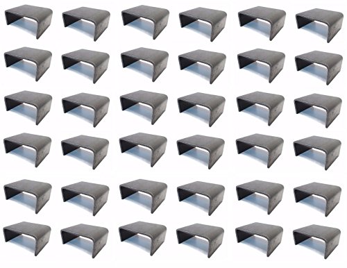 🔥 Flash Sale The ROP Shop (36) 2x4 Stake Pocket Board Holders Steel Weld On Trailer Hauler Truck 6 Gauge