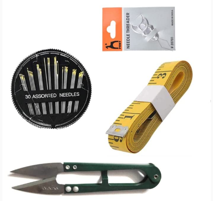 PEN Sewing kit Hand Needle for Sewing meauring Tape for Tailoring Thread Cutter Tool Stainless Steel Needle Threader for Sewing Machine-picture-27