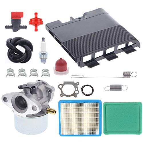ANTO 692298 Air Cleaner Cover Kit & 799868 Carburetor for 122000 123k02 Model 650 series Lawnmower 6.75hp 6.5hp 6.25hp 6.0hp 5.75hp 5.5hp Engines 498254 497347 497314 498170