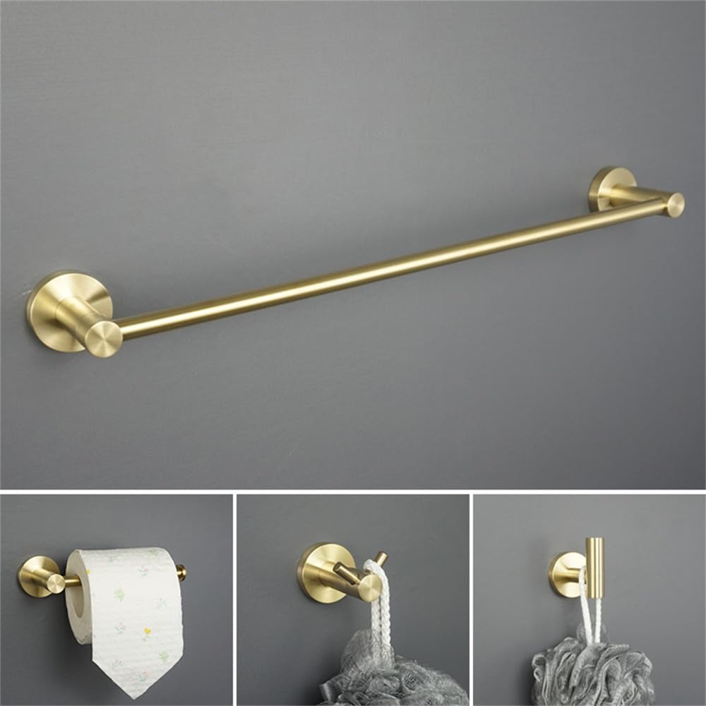 Juego de Accesorios de baño - Toallero, Soporte para Toallas de Cocina, Soporte para Rollo de Tela, Gancho para Toallas, Barra Individual para Toallas - Decoración para el hogar pa
