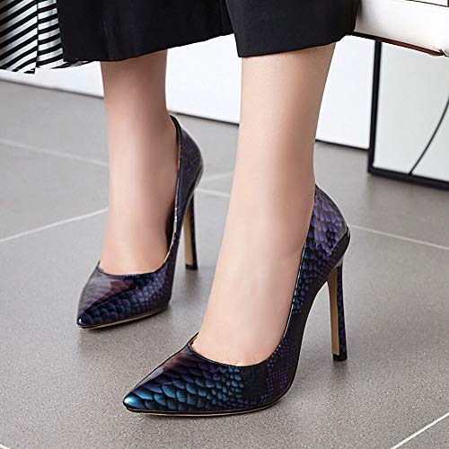 SaraIris High HeelsPumps Womens Pointed Toe Slip on Stilettos Party Wedding Pumps Basic Shoes - Thumbnail 5