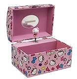 Hello Kitty Light Pink Ice Cream and Candy Themed Musical Jewelry Box