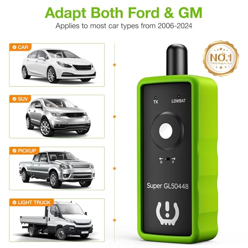 image for VXDAS 2IN1 TPMS Relearn Tool Super GL50448 for GM and Ford with Model 