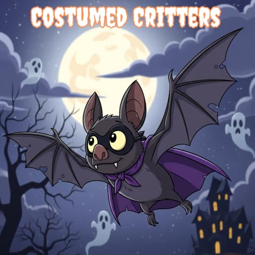 Costumed Critters: A Batty Coloring Adventure