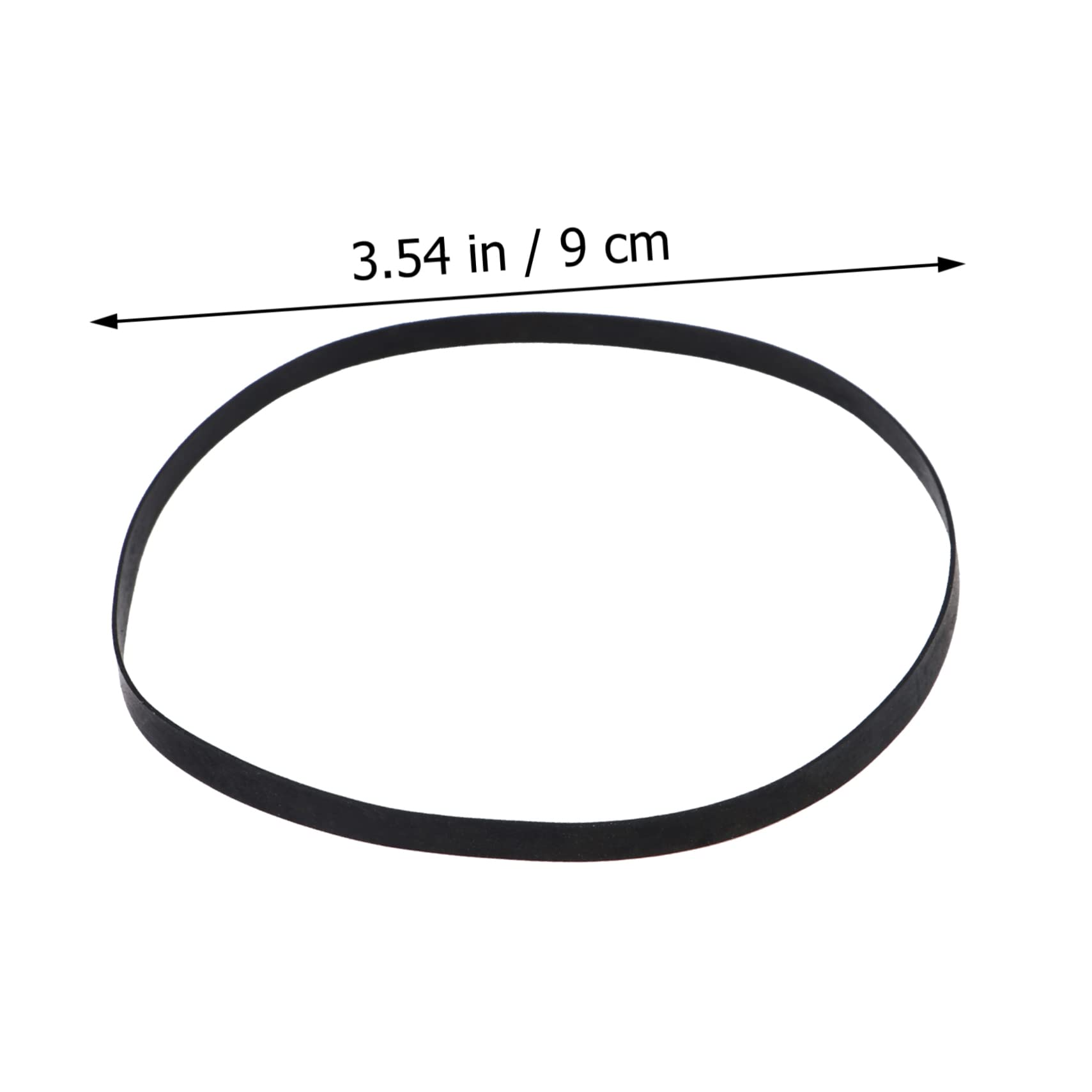 GAROZATION 50pieces Assorted Recorder Rubber Belt for DVD Drive Cassette Machine Repair Flat Belts Wear-Resistant Absorbing Replacement for Smooth