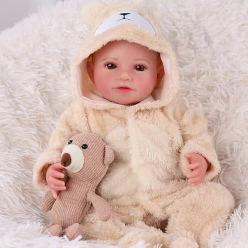 Muñeco bebé realista poseable de 20 pulgadas BABESIDE miniatura 7