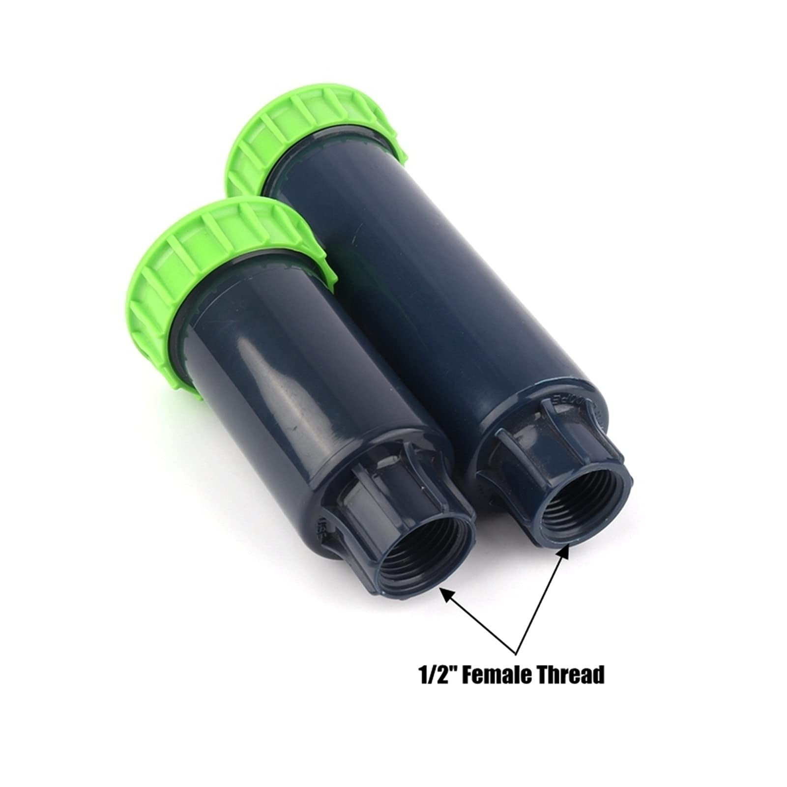 Collegamento dell'Acqua Spray 10 Pezzi/Lotto 1/2 Pollice 90-360 Gradi Regolabile in plastica Testa irrigatore a Scomparsa Giunto Girevole Serra agricola irrigazione del Giardino