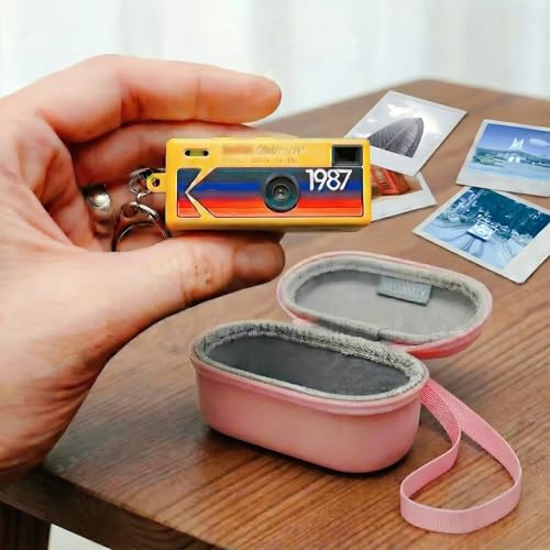 Estuche rígido para cámara KODAK Charmera rosa miniatura 3