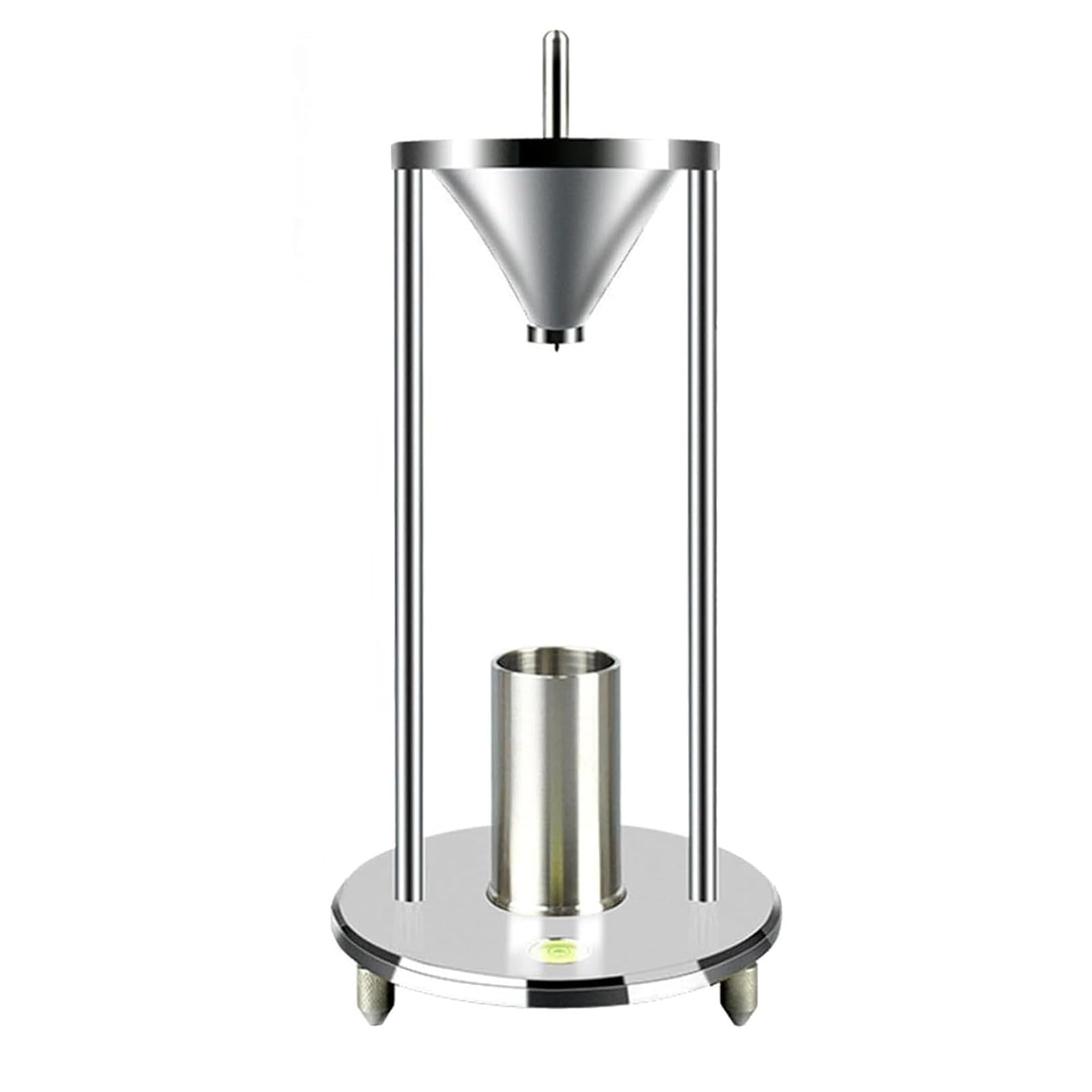 This Bulk Density Tester, 12.7mm Volumeter for Chemical Powder Analysis, Stainless Steel Stacking Density Meter for Material Quality Control