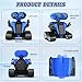 MindPal Robot Toys for Boys Girls with Auto-Demonstration Robots for Kids Remote Control Kids Robot Rechargeable with LED Eyes Smart Robot Age 3 Years and Up - Blue