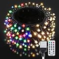 BlcTec Christmas Lights 300 LED 108FT Color Changing Christmas Tree Lights with Warm White & Multicolor, 11 Modes, Waterproof and Connectable Christmas String Lights with Remote for Xmas Decorations