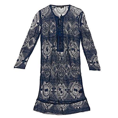 Antik Batik LEANE Vestiti Donne Marine - IT 46 / L (EU 42 / L) - Abiti Corti