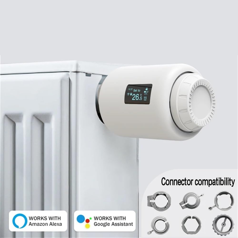 Termostat inteligentnego domu 3.0 Tuya Wifi Podgrzewacz temperatury Zawór grzejnikowy Programowalna głowica termostatyczna TRV(Zigbee TRV601)