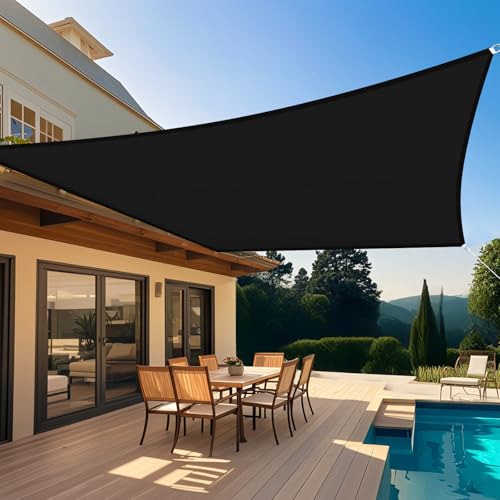Shade&Beyond Custom 08'x10' Sun Shade Sail Canopy Rectangle UV Block