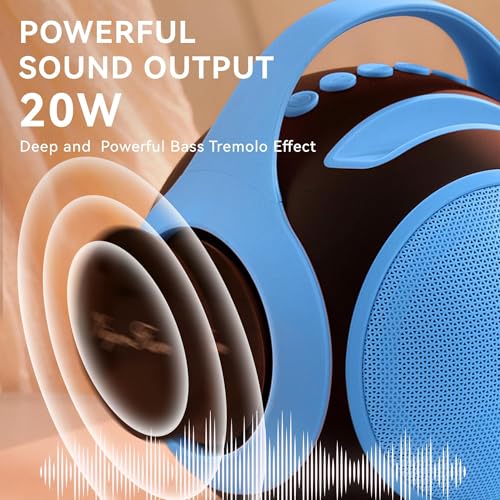 image for VigorFun All Rounder Karaoke Machine for Kids Teens, Portable Bluetoot