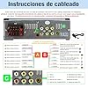 Hexinex Radio de Coche 1 DIN Universal con Carplay y Android Auto Inalámbrico,Autoradio 1 DIN con Pantalla Táctil de 6.36 Pulgadas y Cámara Trasera, Admite Bluetooth/Mandos Volante/FM/USB/TF #2