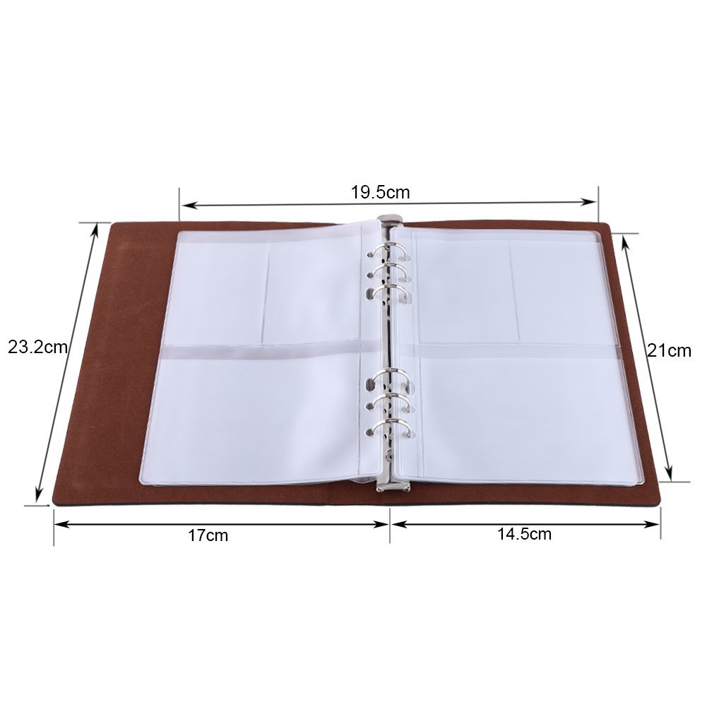 Libro Raccoglitore Per Fustelle E Stampini - 10 Fogli In PVC, Griglie Multiple (3 Griglie) Per Scrapbooking E Organizer - 4