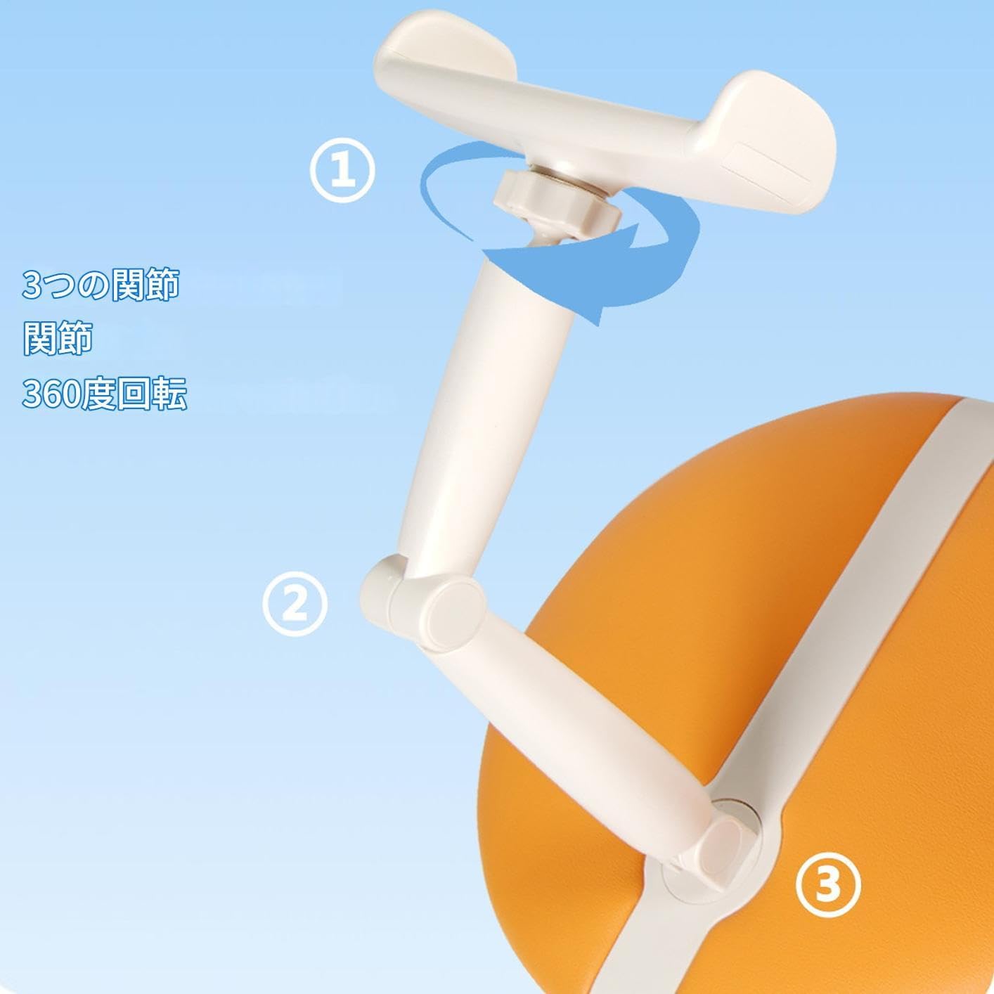 枕型スマートフォンホルダー | ベッド用 寝ながら スマートフォン スタンド - 腰と首のサポートクッションピロー - 寝室 ソファ Deck  ホーム＆キッチン Ponamfo 読書用クッション 大人用 ベッドに座る時 - ベッド用 タブレット スタンド ピロー,スローピロー兼用スマホスタンド - 腰椎サポートクッション,読書、ゲームルーム、ベッドルーム、ソファ、