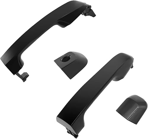 2 manijas exteriores para puerta delantera trasera izquierda derecha compatible con Toyota Prado Landcruiser 2010 2011 2012 2013 2014 2016 2017
