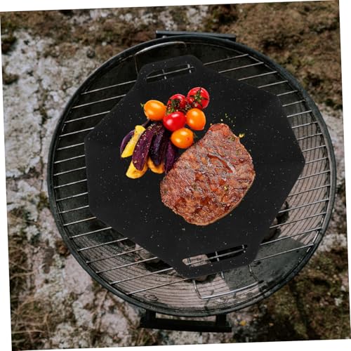 Poêle à griller en acier inoxydable robuste avec surface spacieuse