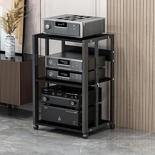 Soporte para Reproductor de DVD y mueble con ruedas para ordenar el decodificador de TV en casa