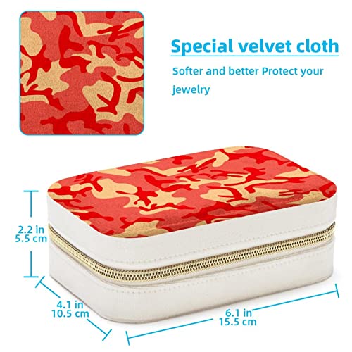Boîte à bijoux portable pour boucles d'oreilles évitant les nœuds en voyage - 5